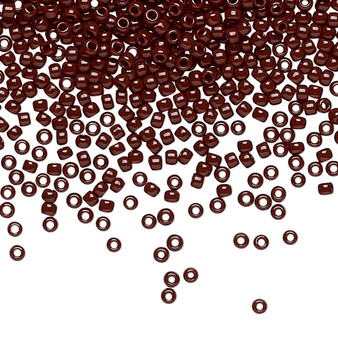 TR-11-46 - 11/0 - TOHO BEADS® -  Opaque Oxblood - 50gms - Glass Round Seed Beads