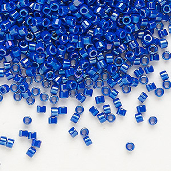 DB0216 - 11/0 - Miyuki Delica - Opaque Luster Royal Blue - 50gms - Cylinder Seed Beads
