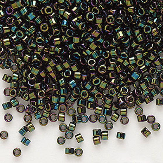 DB0003 - 11/0 - Miyuki Delica - Green Iris - 50gms - Cylinder Seed Beads