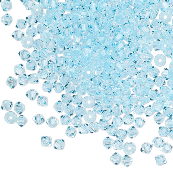 3mm - Preciosa Czech - Aqua Bohemica - 144 pk - Faceted Bicone Crystal