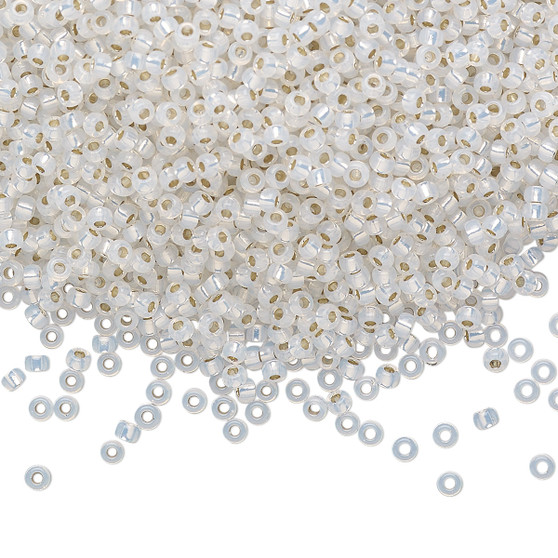 11-551 - 11/0 - Miyuki - Transparent Ceylon Silver - 25gms - Glass Round Seed Bead