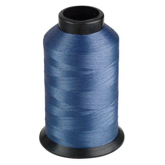 Thread, Nymo®, nylon. 1 x Spool Size B - 3oz (2,505 yards) Royal Blue