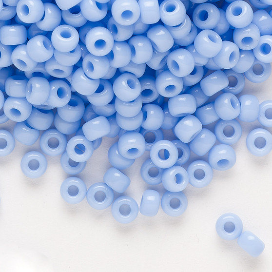 6-494 - 6/0 - Miyuki - Opaque Blue Agate - 25gms - Glass Round Seed Bead