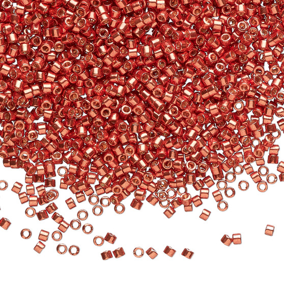 DB1838 - 11/0 - Miyuki Delica - Duracoat® Opaque Galvanized Berry - 50gms - Cylinder Seed Bead