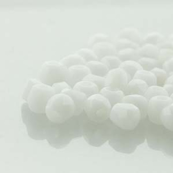 FPR0203000 - TRUE 2 - Chalk White - 100pcs - Czech Fire Polished beads