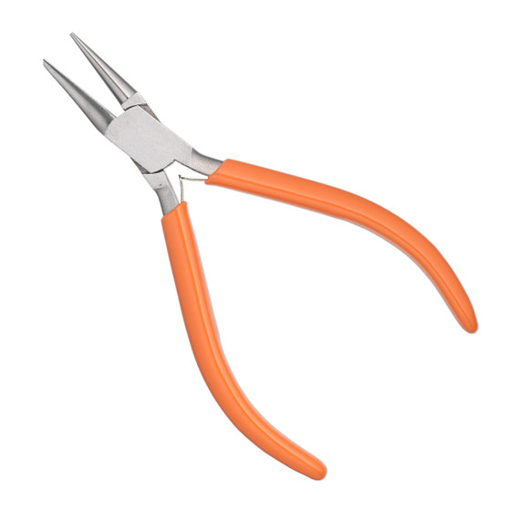 Pliers, Wolf Tools®, looping, stainless steel and rubber, 5 inches. Sold individually.