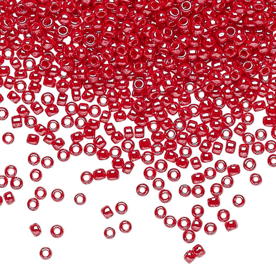 TR-11-125 - 11/0 - TOHO BEADS® - Opaque Luster Cherry - 7.5gms - Glass Round Seed Beads