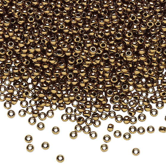 TR-11-221 - 11/0 - TOHO BEADS® - Opaque Bronze - 7.5gms - Glass Round Seed Beads