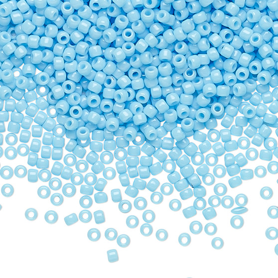 TR-11-43 - 11/0 - TOHO BEADS® - Opaque Blue Turquoise - 250gms - Glass Round Seed Beads