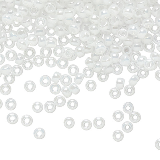 TR-08-141 - 8/0 - TOHO BEADS® - Opaque Ceylon Snowflake - 7.5gm Vial - Glass Round Seed Beads