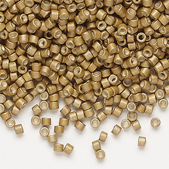 DB1163 - 11/0 - Miyuki Delica - Galvanised Matte Mead - 50gms - Cylinder Seed Beads