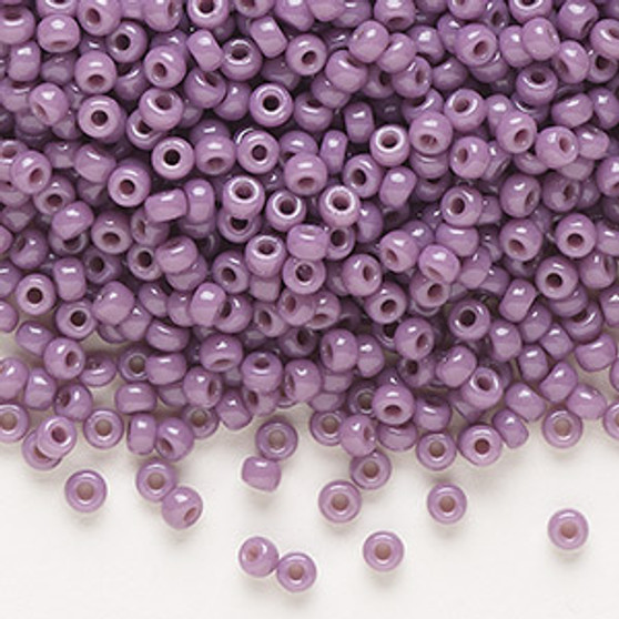 8-4489 - 8/0 - Miyuki - Duracoat® Opaque Dark Orchid - 50gms - Glass Round Seed Bead