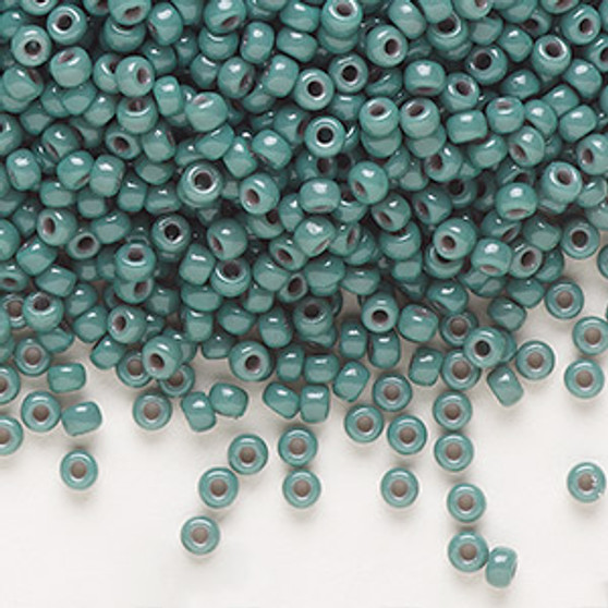 8-4481 - 8/0 - Miyuki - Duracoat® Opaque Eucalyptus - 50gms - Glass Round Seed Bead