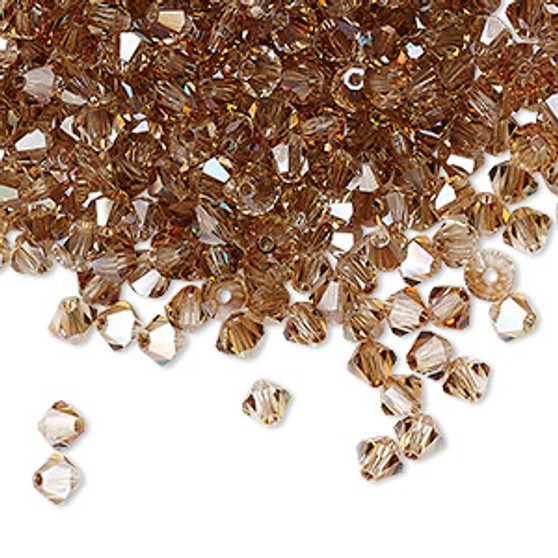 4mm - Preciosa Czech - Crystal Celsian - 720pk - Faceted Bicone Crystal