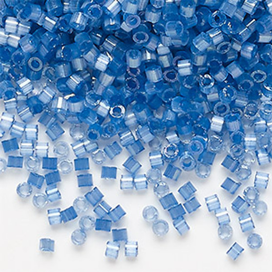 DB1811 - Miyuki Delica Beads - Cylinder- SIZE #11 - 50gms - Colour DB1811 Silk Satin Dyed Dusk Blue