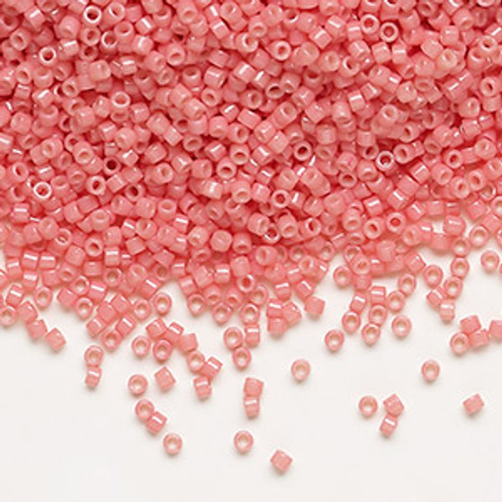 DB2115 - 11/0 - Miyuki Delica - Duracoat® Opaque Powder PInk - 50gms - Cylinder Seed Beads