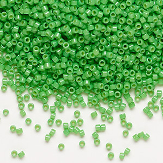 DB2126 - Miyuki Delica Beads - Cylinder- SIZE #11 - 50gms - Colour DB2126 Duracoat Op Fiji Green