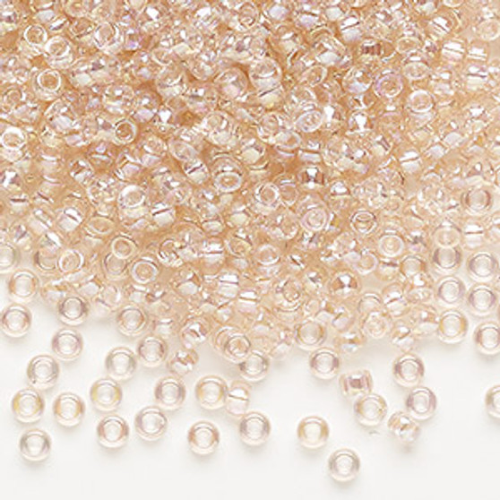 8-292 - 8/0 - Miyuki - Translucent Rainbow Pink Mist - 50gms - Glass Round Seed Bead