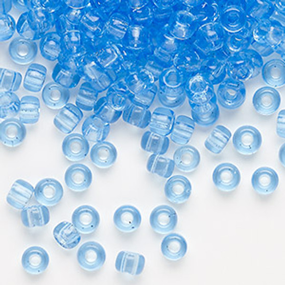 6-159 - 6/0 - Miyuki - Transparent Cornflower Blue - 25gms - Glass Round Seed Bead