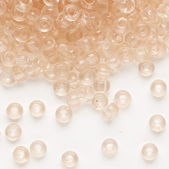 6-155 - 6/0 - Miyuki - Transparent Pink Mist - 25gms - Glass Round Seed Bead