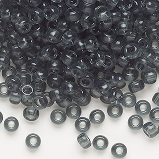 6-152 - 6/0 - Miyuki - Transparent Grey - 25gms - Glass Round Seed Bead