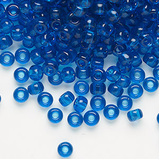 6-149 - 6/0 - Miyuki - Transparent Capri Blue - 25gms - Glass Round Seed Bead