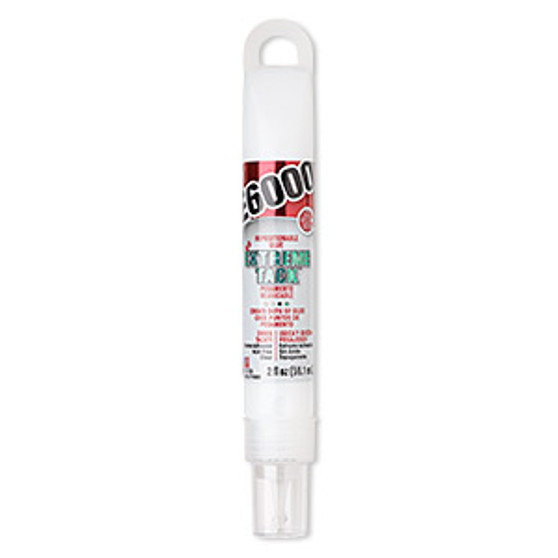 Adhesive, E6000® Extreme Tack™, clear. Sold per 2-fluid ounce tube.