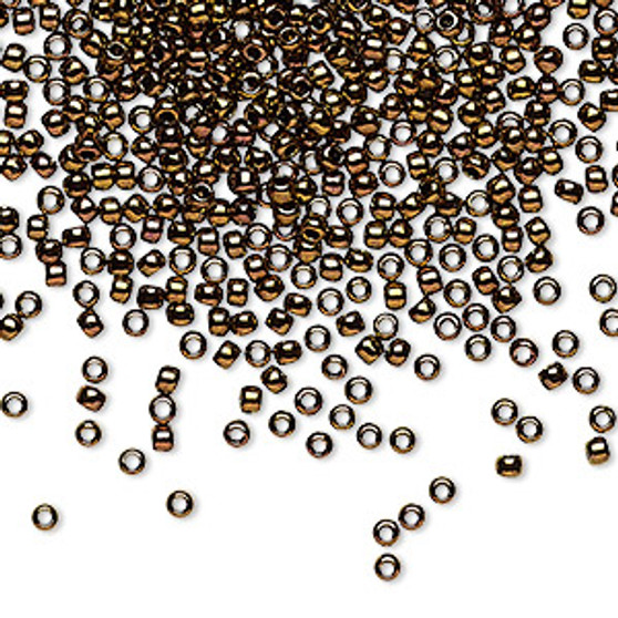 TR-11-224 - 11/0 - TOHO BEADS® - Opaque Olympic Bronze - 50gms - Glass Round Seed Beads