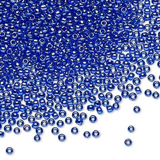 TR-11-116 - 11/0 - TOHO BEADS® - Translucent Luster Cobalt - 250gms - Glass Round Seed Beads