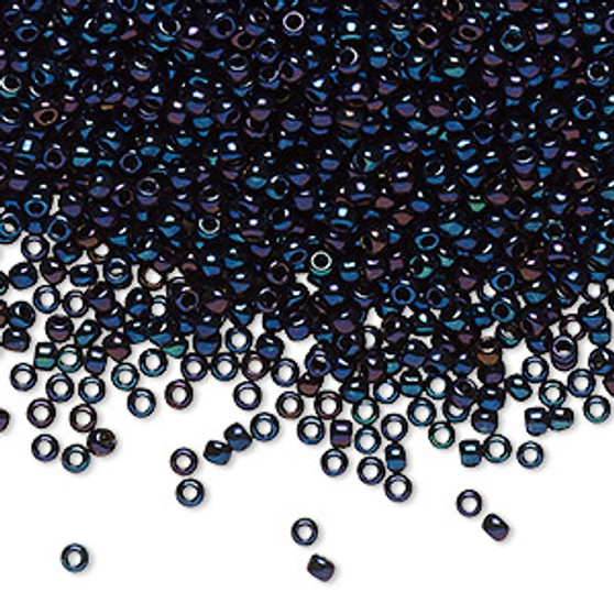 TR-11-82 - 11/0 - TOHO BEADS® - Opaque Metallic Nebula - 250gms - Glass Round Seed Beads