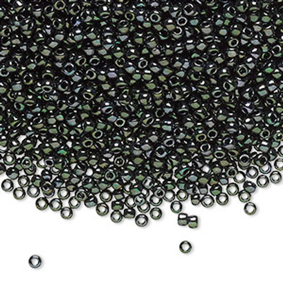 TR-11-89 - 11/0 - TOHO BEADS® - Opaque Metallic Moss - 250gms - Glass Round Seed Beads