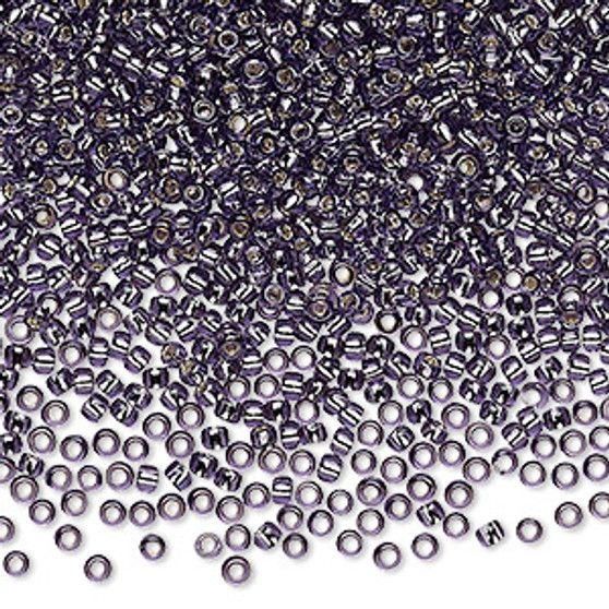 TR-11-39 - 11/0 - TOHO BEADS® - Translucent Silver Lined Tanzanite - 250gms - Glass Round Seed Beads