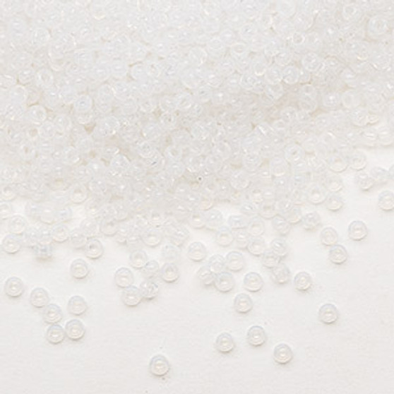 11-550 - 11/0 - Miyuki - Translucent Opal - 25gms - Glass Round Seed Bead