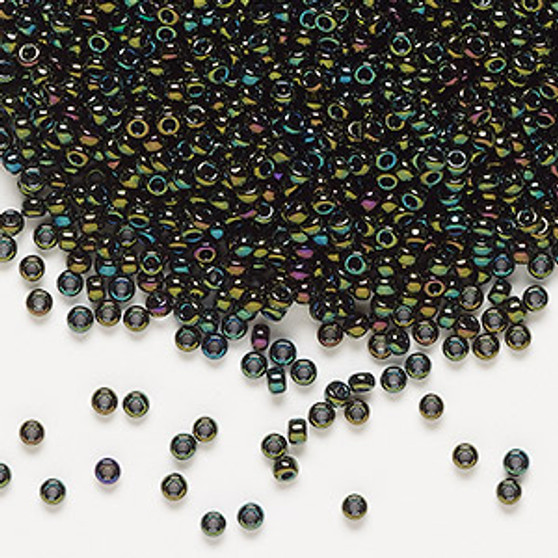 11-453 - 11/0 - Miyuki - Opaque Metallic Iris Dark Plum - 25gms - Glass Round Seed Bead