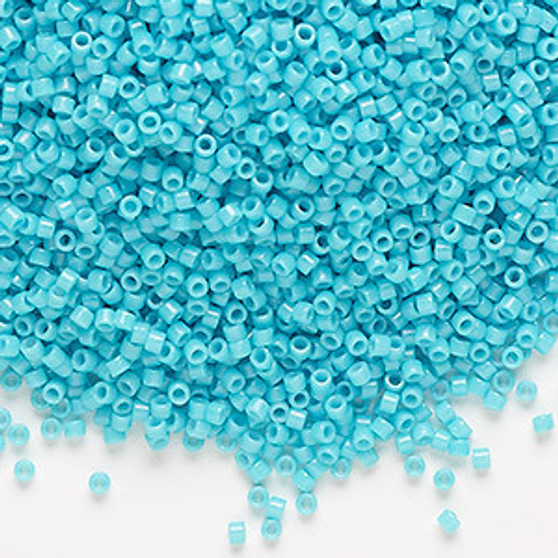 DB2130 - 11/0 - Miyuki Delica - Duracoat® Opaque Underwater Blue – 50gms - Cylinder Seed Beads