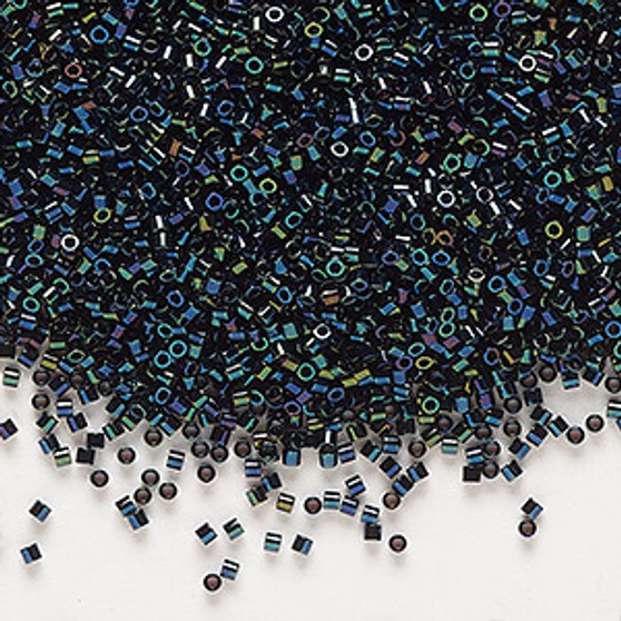 DBS0002 - Miyuki Delica Beads - Cylinder- SIZE #15 - 7.5gms - Colour DBS2 Op Metallic Iris Dark Blue