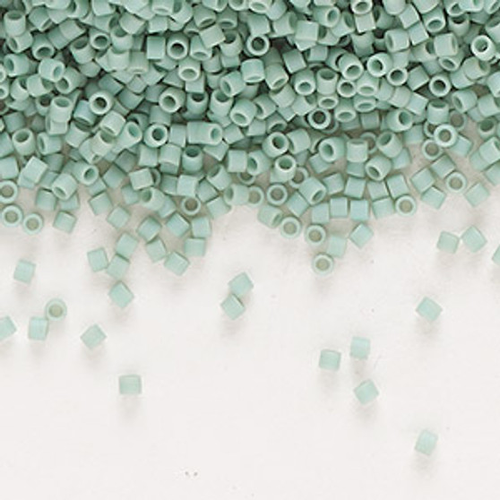 DBS0374 - Miyuki Delica Beads - Cylinder- SIZE #15 - 7.5gms - Colour DBS374 Op Matte Luster Seafoam