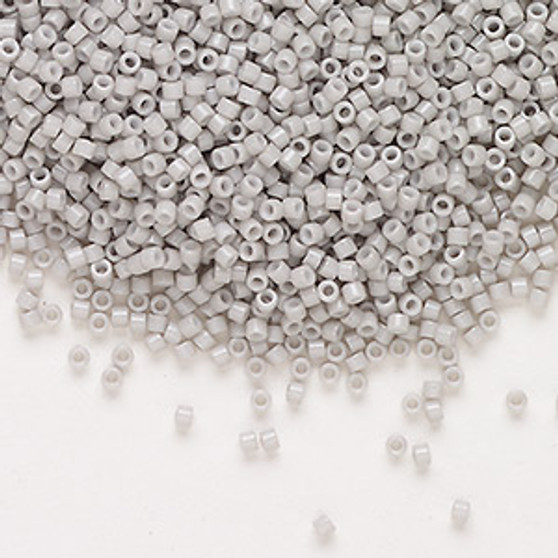 DB2366 - 11/0 - Miyuki Delica - Duracoat® Opaque Mist Grey - 7.5gms - Cylinder Seed Beads