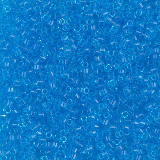 DB1109 - 11/0 - Miyuki Delica - Tr Ocean Blue - 7.5gms - Cylinder Seed Beads