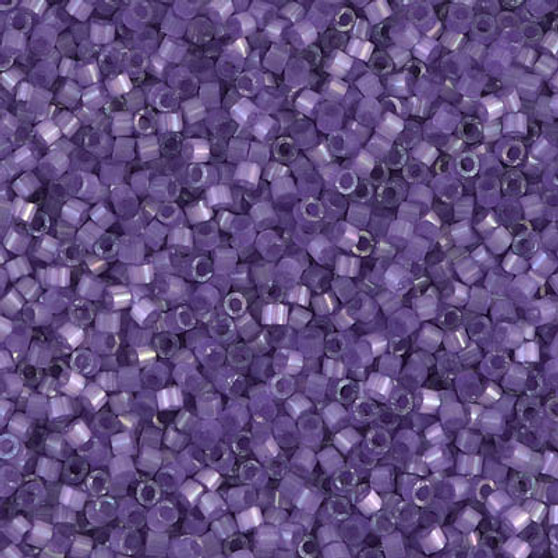 DB1809 - Miyuki Delica Beads - Cylinder- SIZE #11 - 7.5gms - Colour DB1809 Silk Satin Dyed Lilac