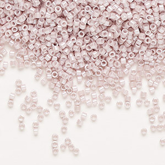 DB1534 - 11/0 - Miyuki Delica - Opaque Glazed Luster Pale Rose - 50gms - Cylinder Seed Beads