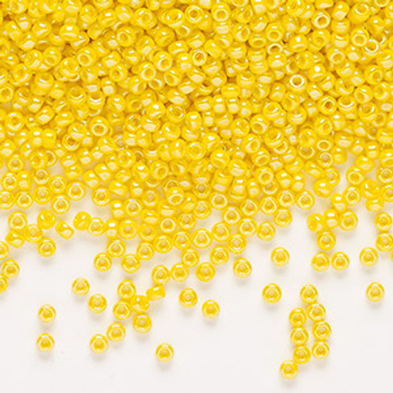 11-472D - 11/0 - Miyuki - Opaque Rainbow Canary - 25gms - Glass Round Seed Bead