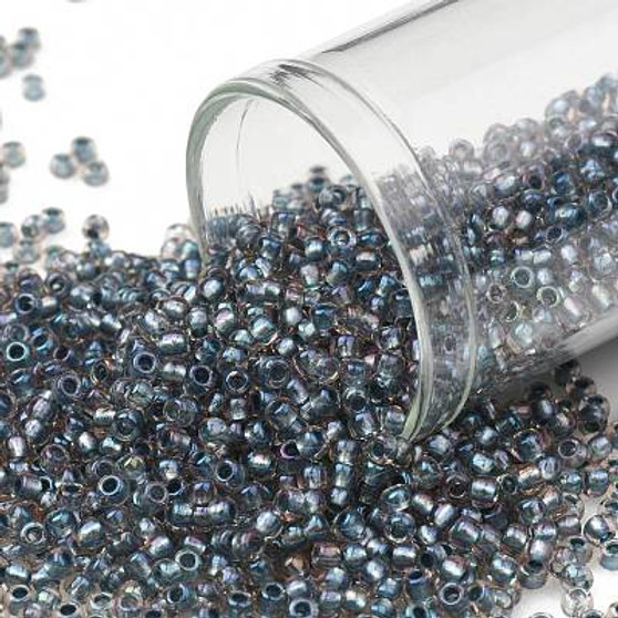 TR-11-272 - 11/0 - TOHO BEADS® - Inside Colour AB Crystal/Light Blue Lined - 50gms - Glass Round Seed Beads