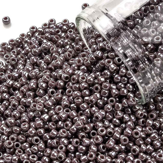 TR-11-133 - 11/0 - TOHO BEADS® - Opaque Luster Lavender - 50gms - Glass Round Seed Beads