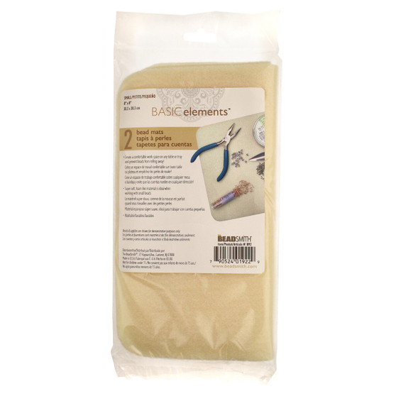 LAST STOCK: BEAD MAT 2PC 8 X 8 CREAM COLOR LAST STOCK: BEAD MAT 2PC 8 X 8 CREAM COLOR