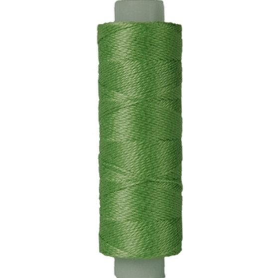 LAST STOCK: 10gm Spool Pearl Crochet Cotton - Size 8 Spring Green