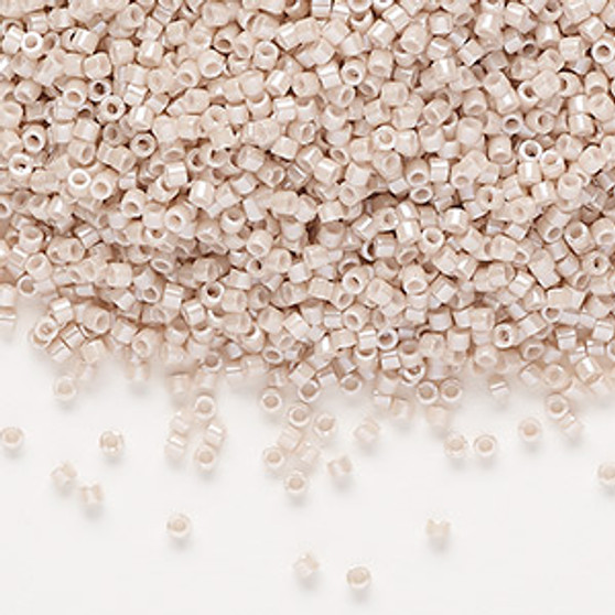 DB1535 - 11/0 - Miyuki Delica - Opaque Glazed Luster Pink Champagne - 7.5gms - Cylinder Seed Beads