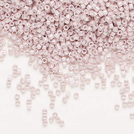 DB1534 - 11/0 - Miyuki Delica - Opaque Glazed Luster Pale Rose - 7.5gms - Cylinder Seed Beads