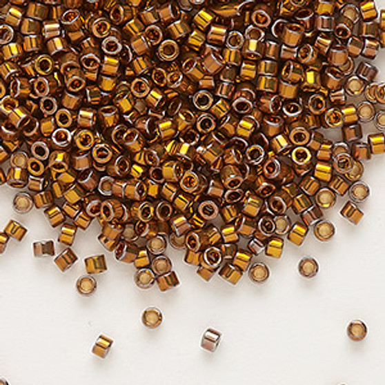 DB0505 - Miyuki Delica Beads - Cylinder- SIZE #11 - 4gms - Colour DB505 Deep Yellow Gold