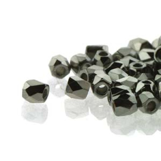 FPR0200030-27400 - TRUE 2 - Full Chrome - 100pcs - Czech Fire Polished beads